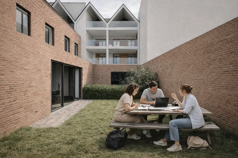 Visualisation architecturale — Jong Antiek à Louvain