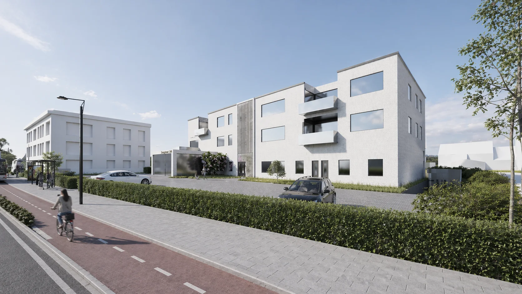Visualisation architecturale — Samen-Leven à Louvain