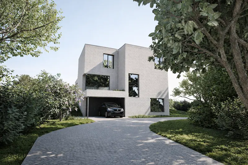 Architecturale visualisatie — Villa 01 in Heverlee
